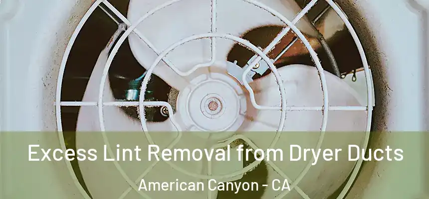  Excess Lint Removal from Dryer Ducts American Canyon - CA